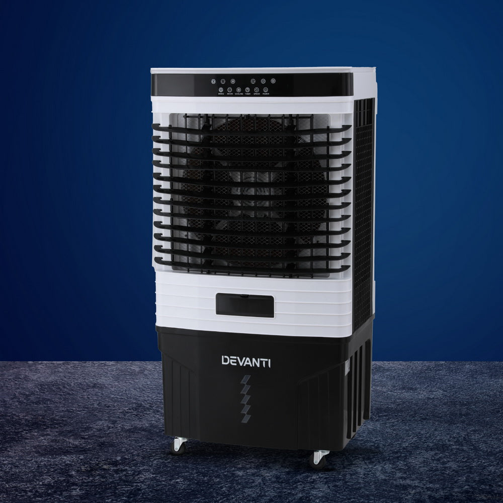 Devanti 60L Evaporative Air Cooler Conditioner - Appliances > Air Conditioners > Evaporative Coolers