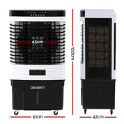 Devanti 60L Evaporative Air Cooler Conditioner - Appliances > Air Conditioners > Evaporative Coolers