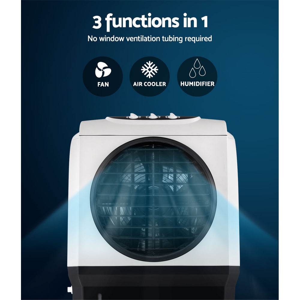 Devanti Evaporative Air Cooler Conditioner 45L - Appliances > Air Conditioners > Evaporative Coolers