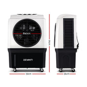 Devanti Evaporative Air Cooler Conditioner 45L - Appliances > Air Conditioners > Evaporative Coolers