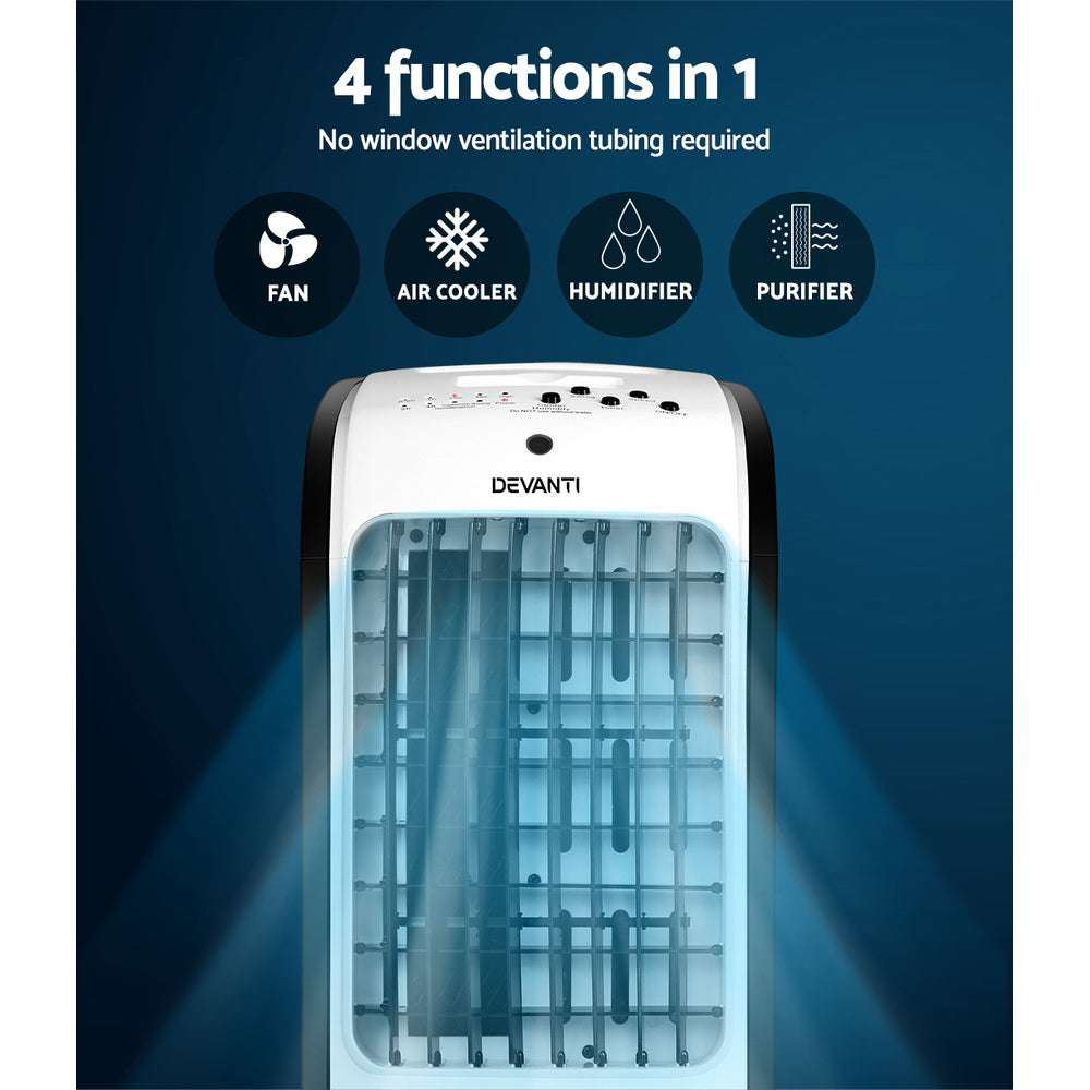 Devanti Evaporative Air Cooler Conditioner 4L - Appliances > Air Conditioners > Evaporative Coolers