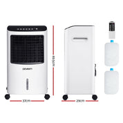 Devanti Evaporative Air Cooler Conditioner 8L - Appliances > Air Conditioners > Evaporative Coolers