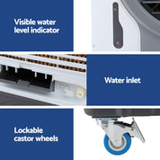 Devanti Evaporative Air Cooler Conditioner Commercial 45L - Appliances > Air Conditioners > Evaporative Coolers