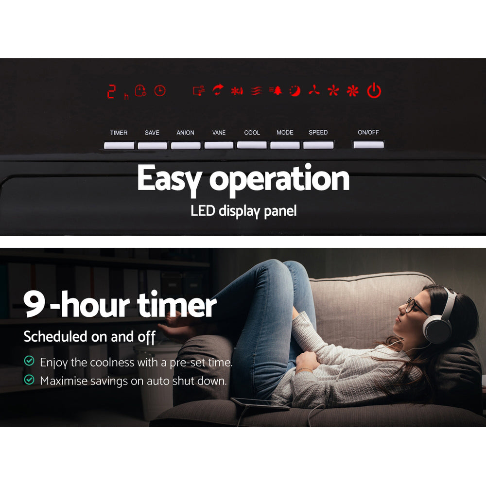 Devanti Evaporative Air Cooler Fan Conditioner 8L - Appliances > Air Conditioners > Evaporative Coolers