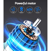 Electric motor with copper windings in Everfit Massage Gun showcasing high-frequency vibration