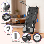 Everfit Pilates Reformer home Exercise Trainer Black