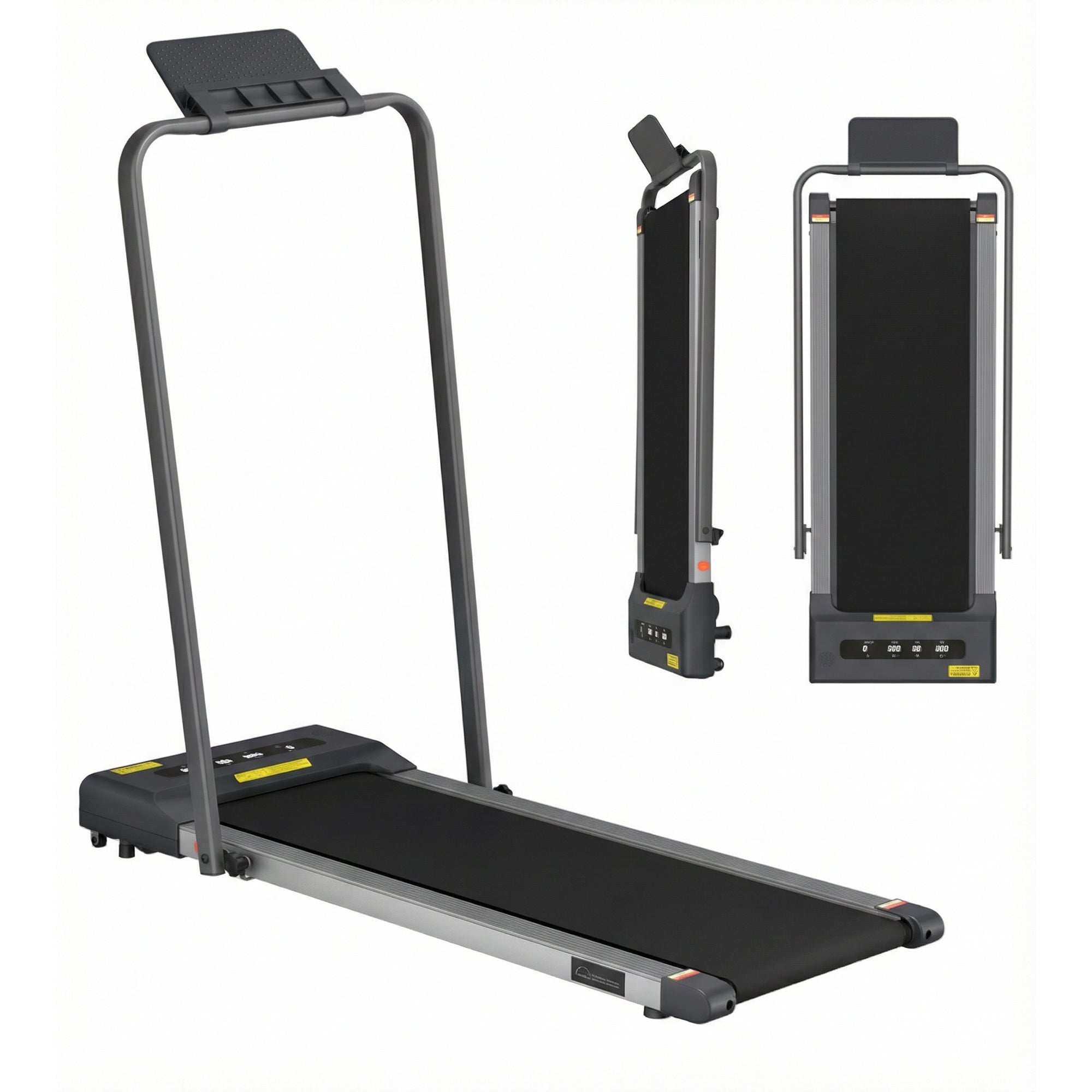 Everfit Treadmill Electric Walking Pad Under Desk Home Gym Fitness 380mm Grey