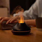 Flame Essential Oil Diffuser,Air Diffuser,Ultrasonic Aromatherapy Air Humidifier
