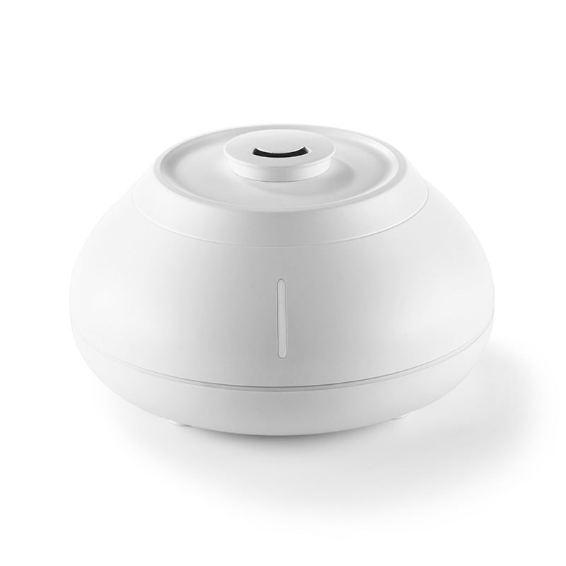 Flame Mountain Premium Aromatherapy Diffuser - 7-Color LED Light, 130ml Capacity, Ultrasonic Mist Maker for Home or Office, White
