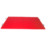 Folding Red Exercise Mat – Gymnastics, Martial Arts, Yoga, Karate & Judo Training
