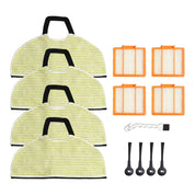 For Shark RV2610WA RV2620WA RV2410WD AV2610WA AI Ultra 2-in-1 Robot Vacuum Cleaner Filter Rag Side Brush Kit