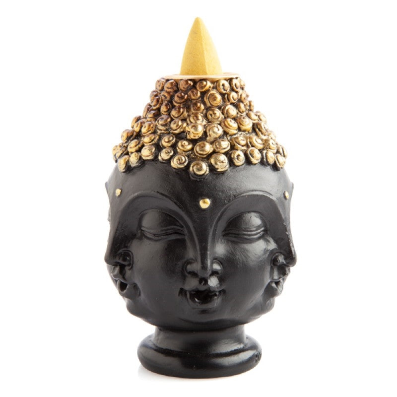 Four-faced Buddha Backflow Incense Burner - Health & Beauty > Health & Wellbeing > Wellness Accessories