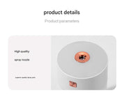 Gray 300ml USB Air Humidifier - Quiet Mini Humidifier for Bedroom, Office, Car