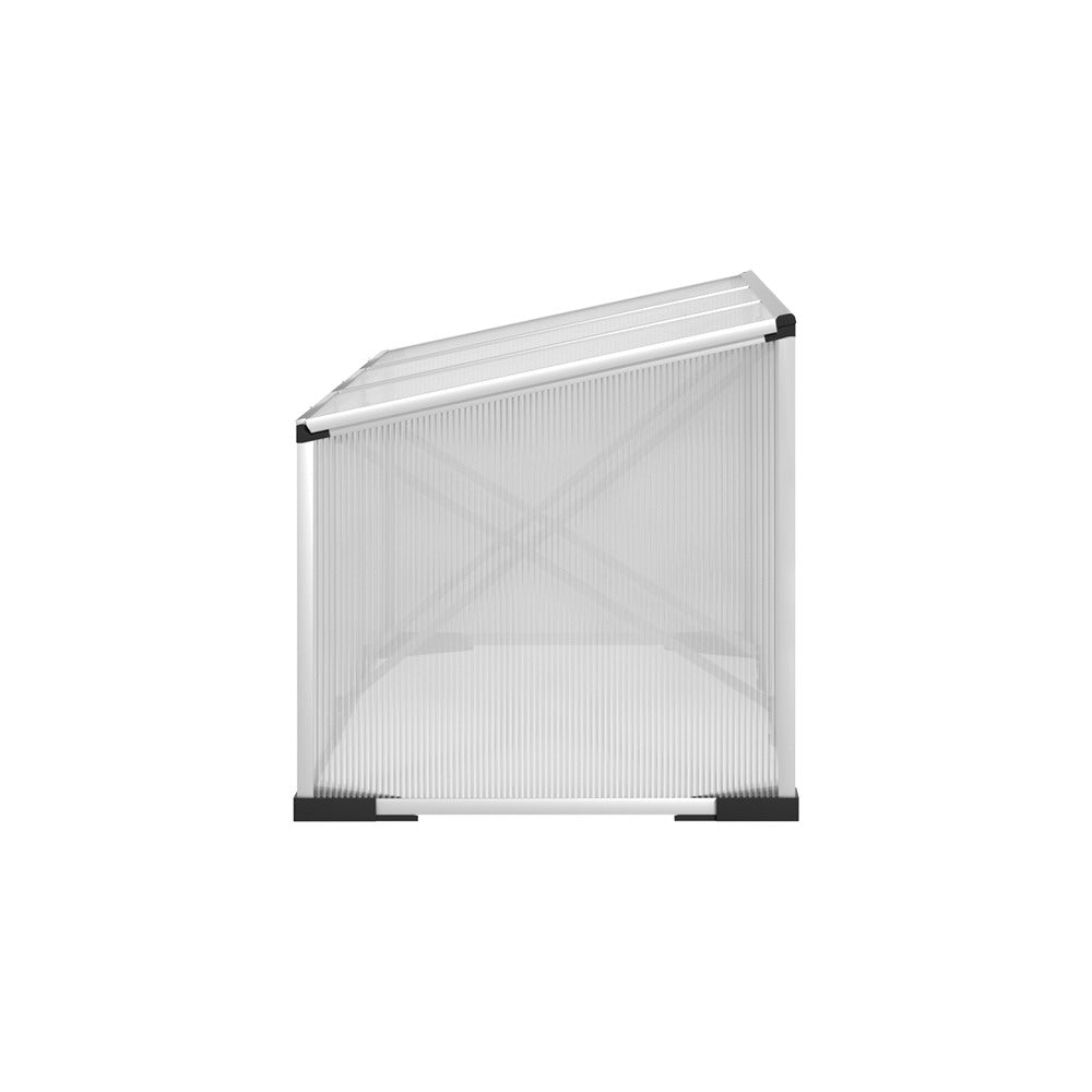 Green Fingers Premium Greenhouse 180x50x50CM Cold Frame Plant Grow Aluminium Polycarbonate Green House