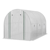 Green Fingers Premium Greenhouse 3x2x2M Walk in Green House White