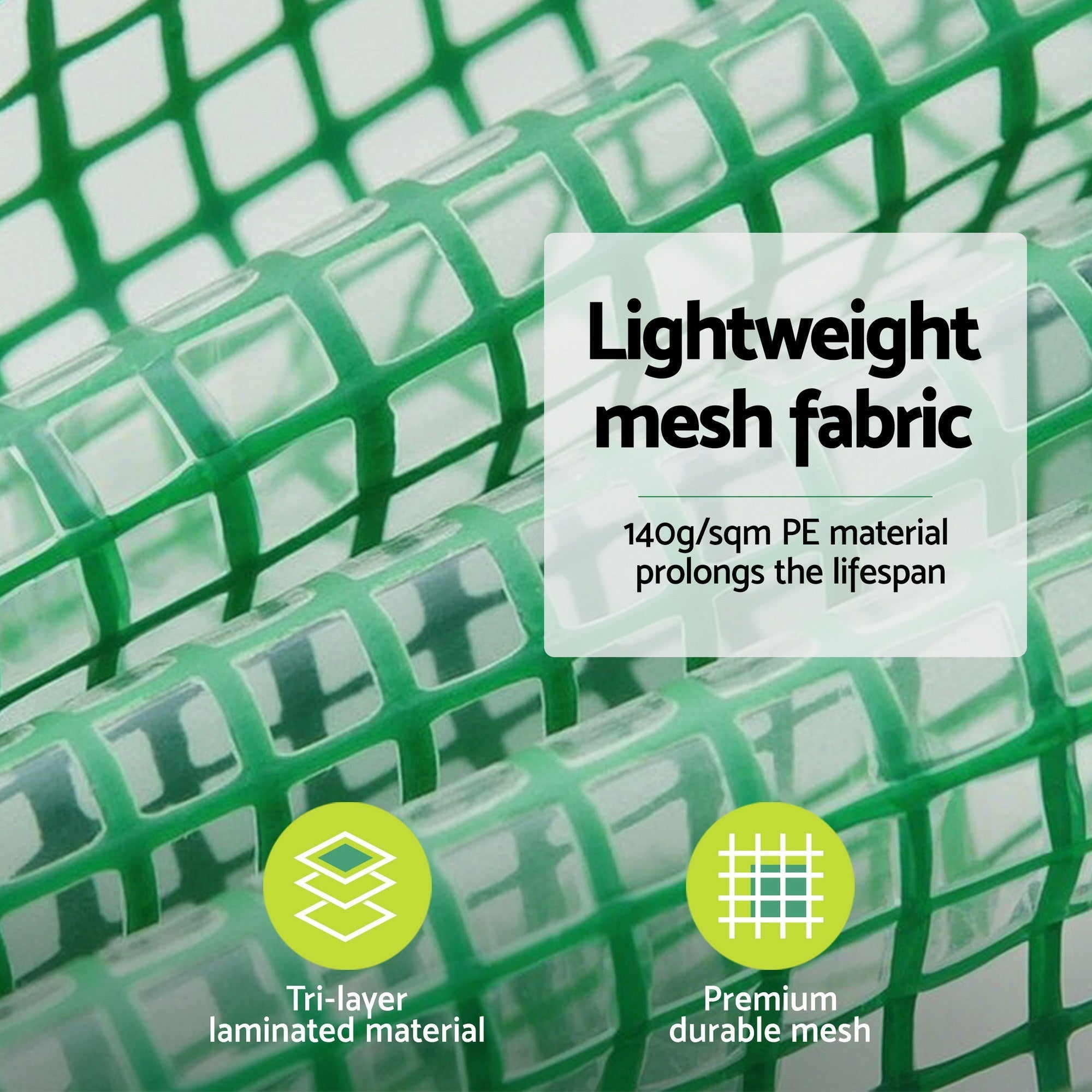 Green Fingers Premium Greenhouse 4 Tiers Mini Green House Garden Bed 1.6x0.7x0.5M