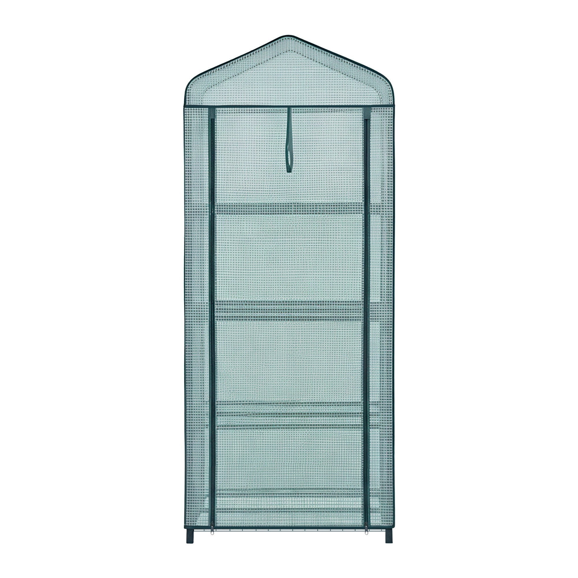 Green Fingers Premium Greenhouse 4 Tiers Mini Green House Garden Bed 1.6x0.7x0.5M