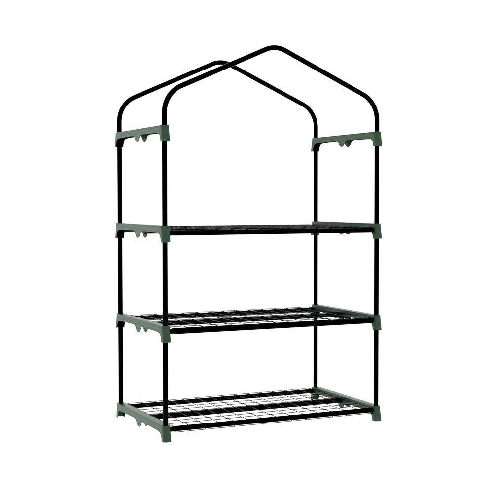 Greenfingers Premium Greenhouse 3 Tiers Mini Green House Garden Bed Planter Box 1.28x0.7x0.5M