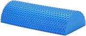 Half Round Foam Roller, Premium Yoga Foam Roller for Pain Relieved, Muscle Massage, Physical Therapy (Blue)