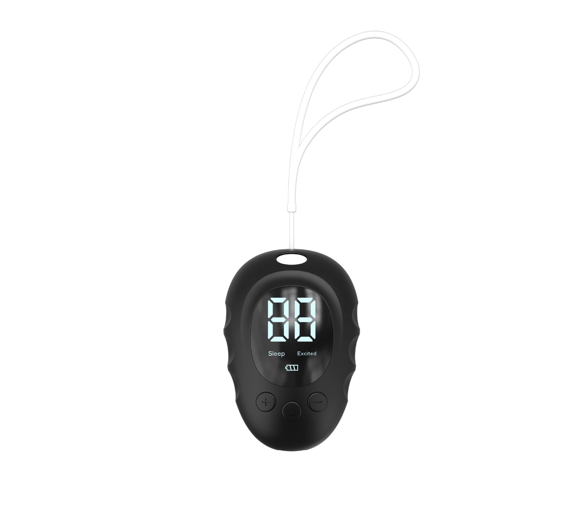 Handheld Microcurrent Premium Sleep Aid Device - USB Rechargeable Pulse Massager for Relaxation & Deep Sleep(black)