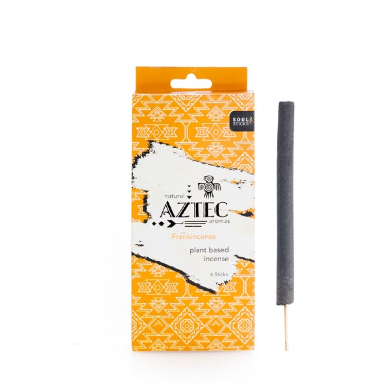 frankincense handmade incense sticks in yellow box