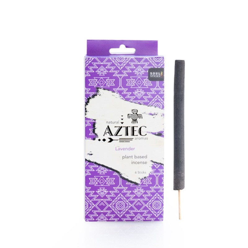 lavender handmade incense sticks in lavender box