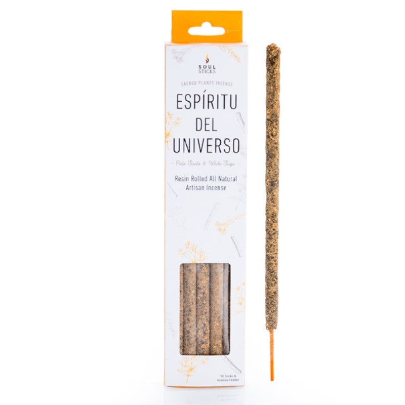 box of ten palo santo and white sage incense sticks