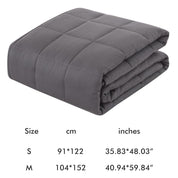 Heavy Blanket Against Sleep Disorders and Stress Blanket for Adults and Children Weighted Blanket with Glass Beads