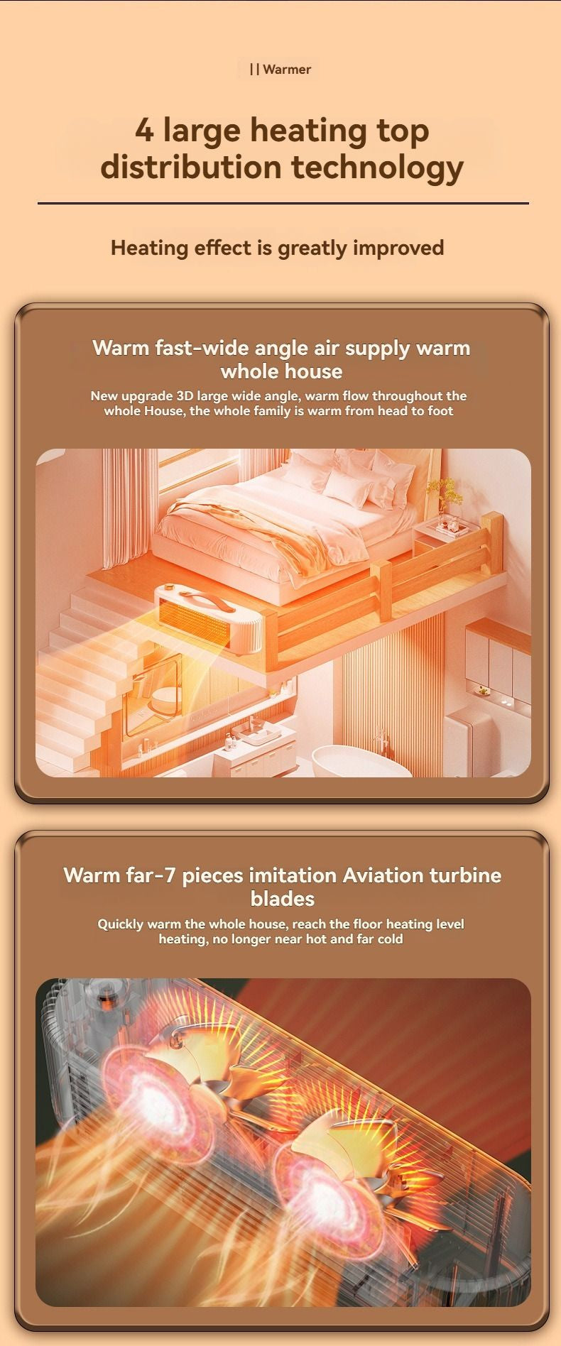 Hot - selling Desktop Heater: Instant Warmth, Energy - Saving & Quiet | Free Shipping