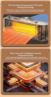 Hot - selling Desktop Heater: Instant Warmth, Energy - Saving & Quiet | Free Shipping