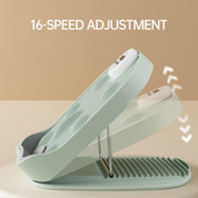 Inclined Pedal Leg Stretcher Multifunctional Stretching Plate Exercise Tool - Pink-Basic