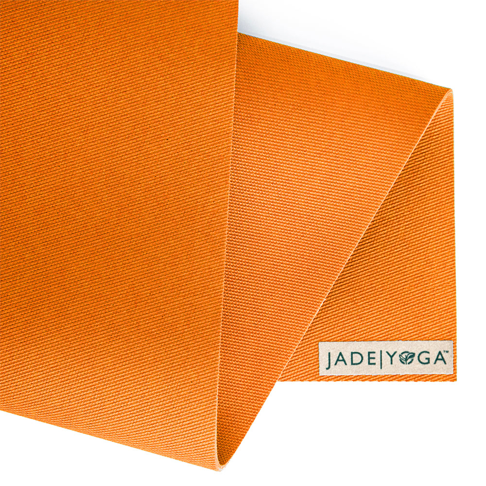 Jade Yoga Harmony Mat - Orange - Sports & Fitness > Exercise Gym & Fitness > Yoga & Pilates