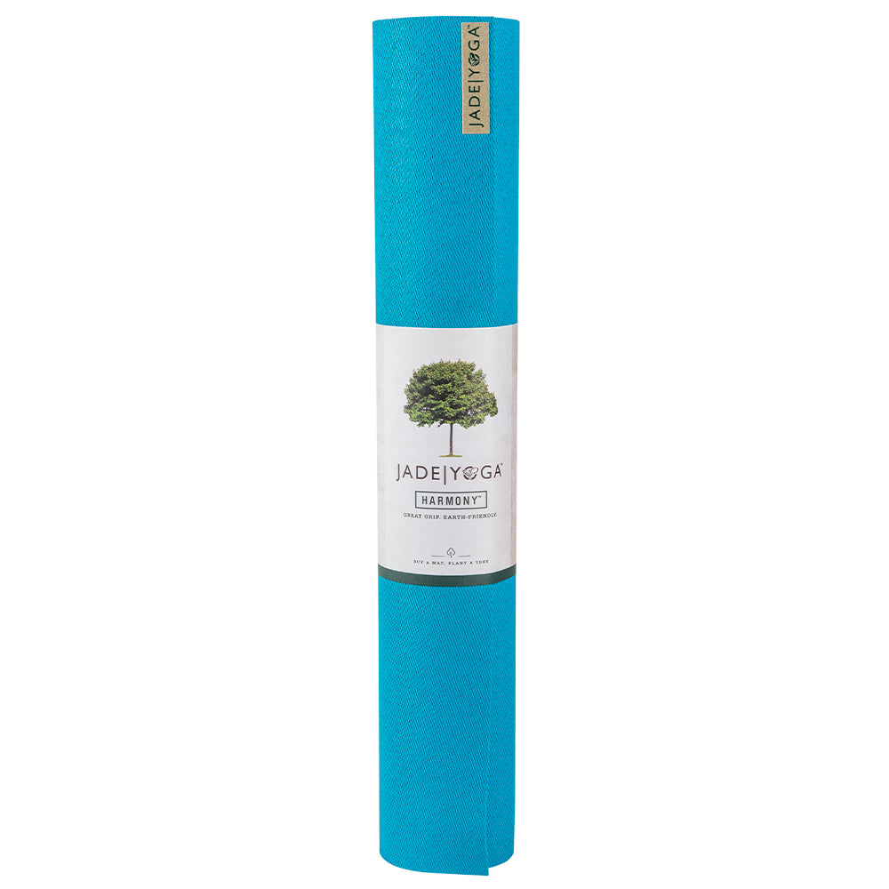 Jade Yoga Harmony Mat - Sky Blue - Sports & Fitness > Exercise Gym & Fitness > Yoga & Pilates