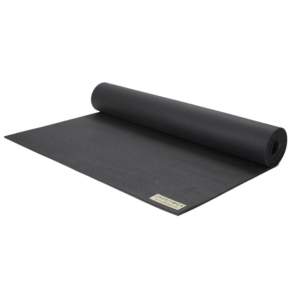 Jade Yoga XL Harmony Mat - Black - Sports & Fitness > Exercise Gym & Fitness > Yoga & Pilates