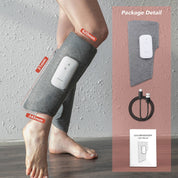 Leg Therapeutic Massager Heated Air Compression Foot Massage Calf Circulation Muscles Relax