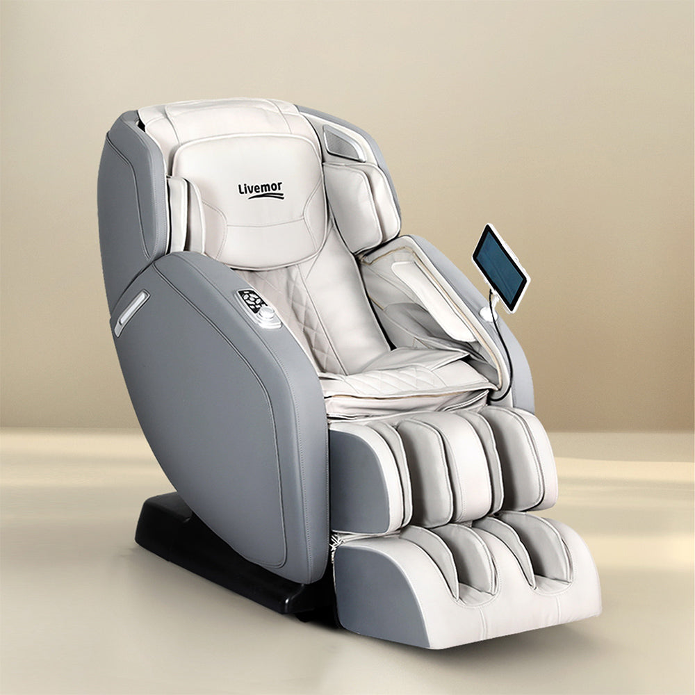 Livemor 4D Massage Chair Electric Recliner Home Therapeutic Massager Gary