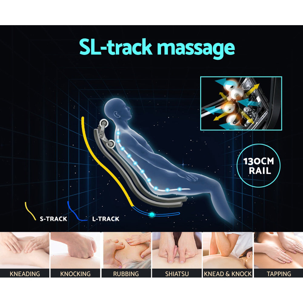 Livemor 4D Massage Chair Electric Recliner Home Therapeutic Massager Gary