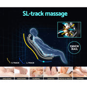 Livemor 4D Massage Chair Electric Recliner Home Therapeutic Massager Gary