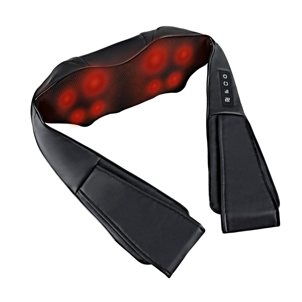 Livemor 8 Massage Nodes Neck Therapeutic Massager Heated