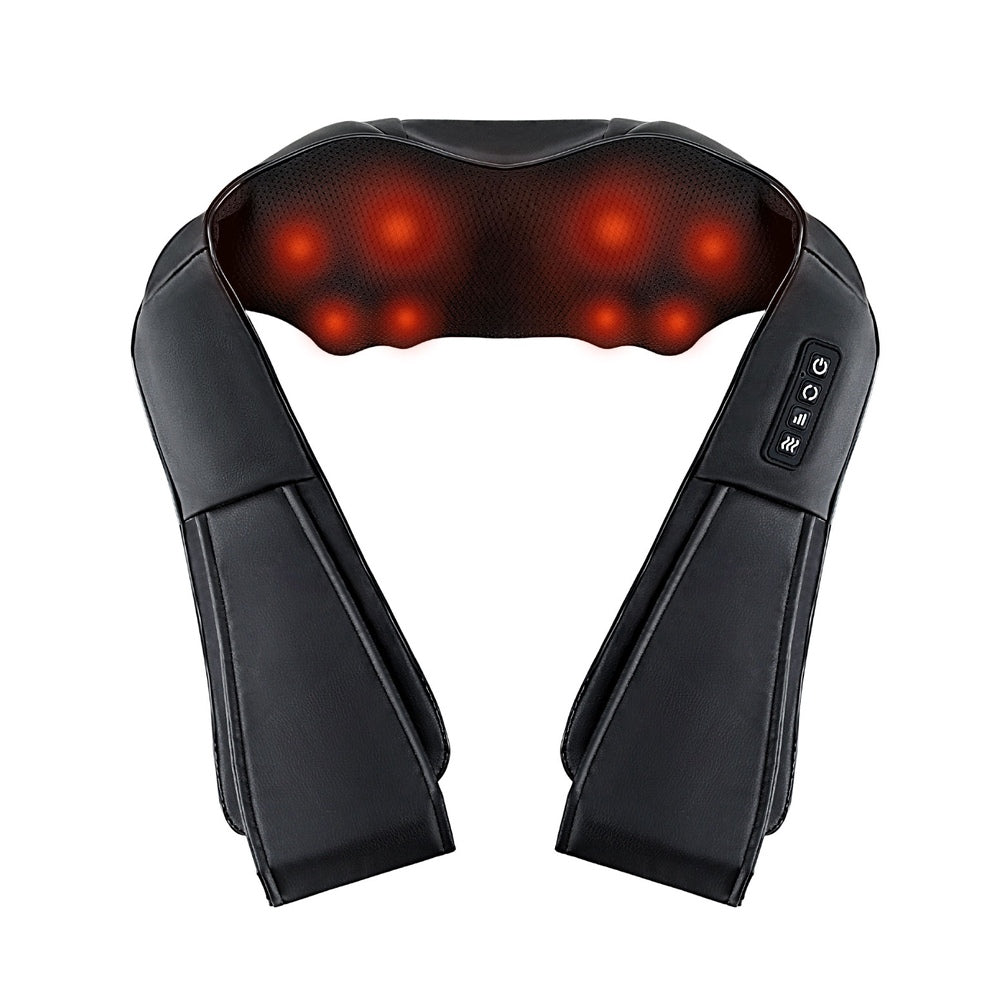 Livemor 8 Massage Nodes Neck Therapeutic Massager Heated