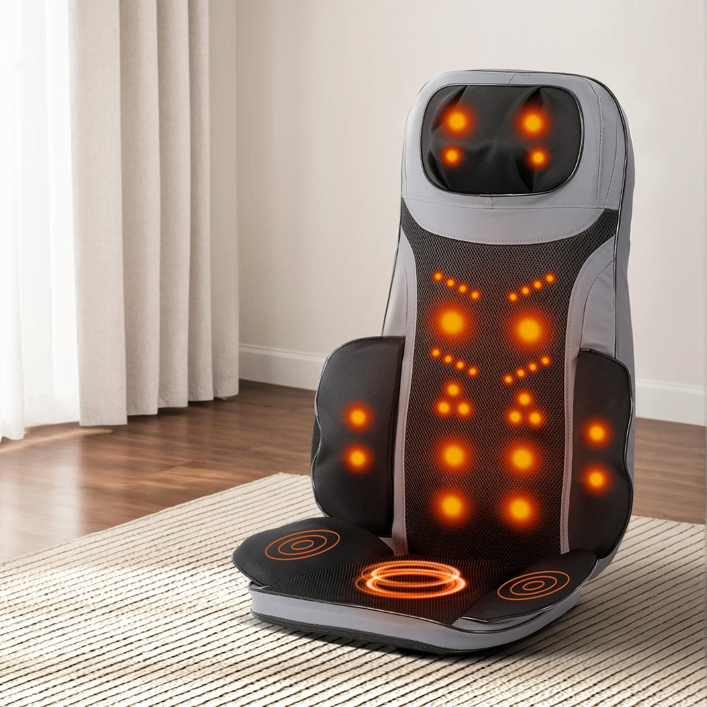 Livemor 8-nodes Full Back Massage Premium Cushion Heating Massage Seats