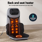Livemor 8-nodes Full Back Massage Premium Cushion Heating Massage Seats