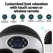 Livemor Kneading Heated Therapeutic Foot Massager Electric Massagers