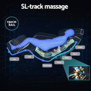 Livemor Massage Chair Electric Recliner Home Therapeutic Massager 3D Opal