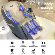 Livemor Massage Chair Electric Recliner Home Therapeutic Massager 3D Opal