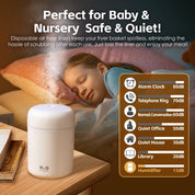 Living Today Mini LED Ultrasonic Ultrasonic Wellness Humidifier 300ml