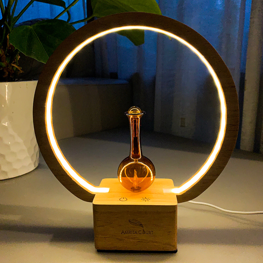 LUNA (Nebuliser + Ringlight) - Waterless Diffuser | Essential oil Burner | Aromatherapy| Home Fragrance - Appliances >