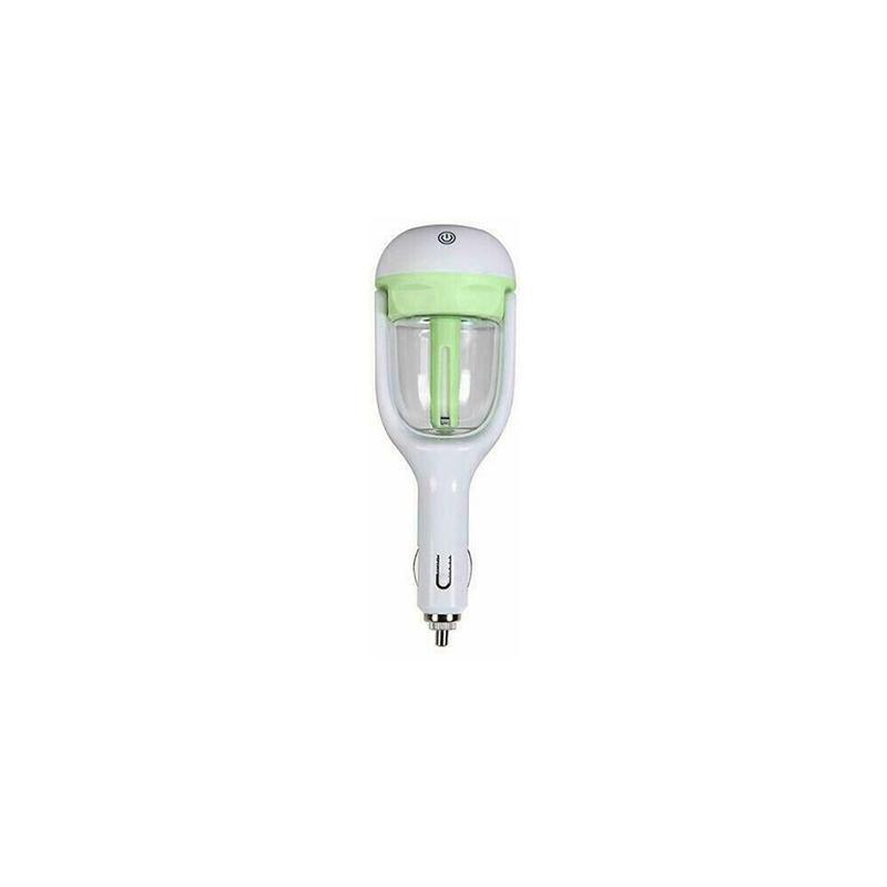Mini Car Air Humidifier Essential Oil Diffuser Ultrasonic Aroma Mist Purifier - Black - Appliances > Aroma Diffusers &