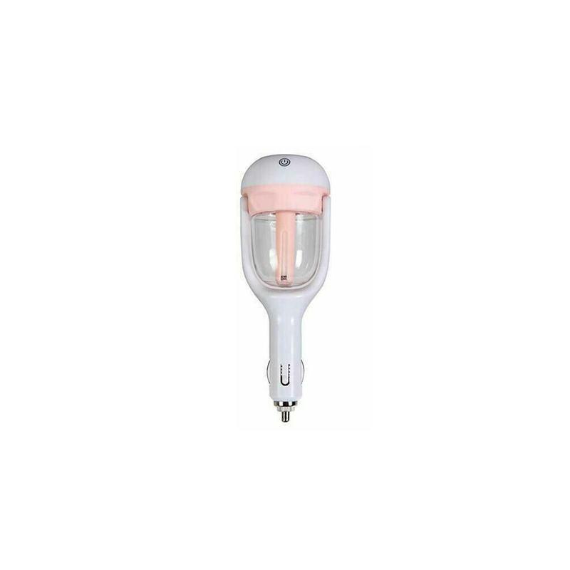 Mini Car Air Humidifier Essential Oil Diffuser Ultrasonic Aroma Mist Purifier - Black - Appliances > Aroma Diffusers &