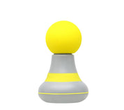 Mini Electric Fascia Massage Gun - Portable Deep Tissue Percussion Massager with Quiet Motor(Yellow)